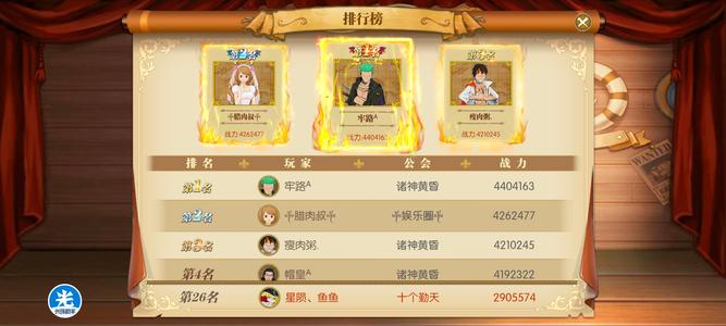 航海王：燃烧意志【74级】四皇团，8个8星