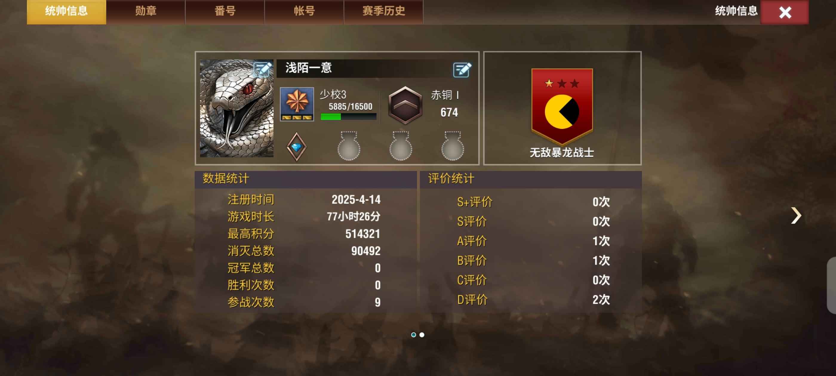 二战风云2【50级】嗯，想要的可以买。也可以讲价