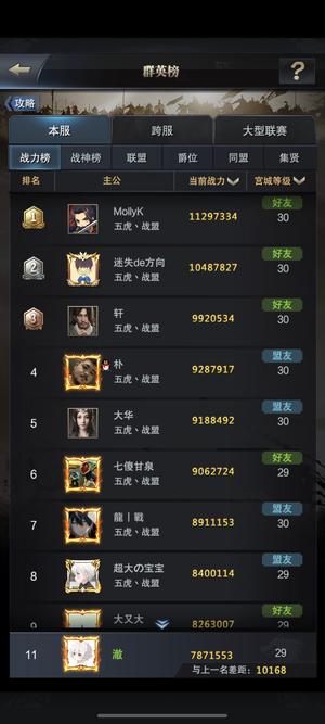 三国群英传-霸王之业【29级】互通64第二步五神三突