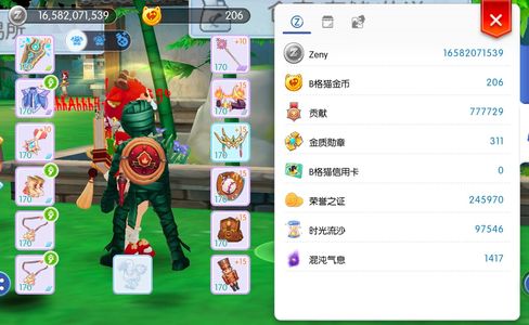 仙境传说RO：守护永恒的爱2区165亿66%存入金币号
