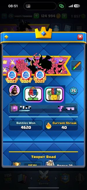 皇室战争（国际服）75级双阴阳脸表情