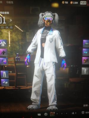 绝地求生（PUBG）处理星魂男紫烟枪四成长送G币