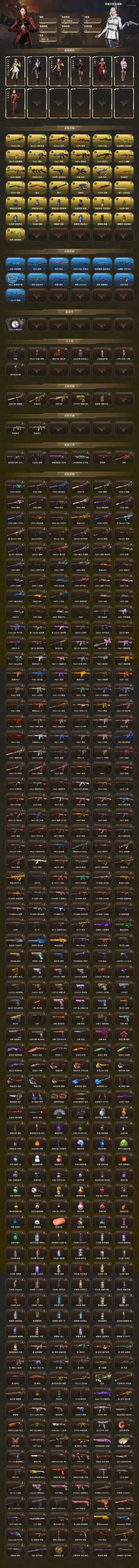 穿越火线（CF）幻神三件套