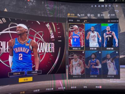 NBA2K OL2（端游）五时刻鸭梨四时刻阿杜