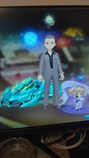 QQ飞车顶级满改双四龙车