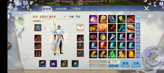 诛仙小V榜一极品细节号