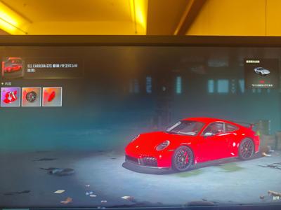 绝地求生（PUBG）生存等级1 名誉等级2 成长武器 究极 载具 枪皮锦鲤号 保时捷911图样$