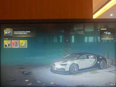 绝地求生（PUBG）生存等级1 名誉等级2 成长武器 究极 载具 枪皮锦鲤号 究极布加迪图样$