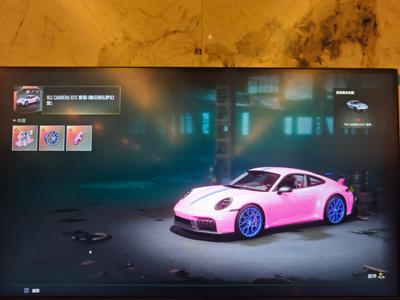 绝地求生（PUBG）保时捷911糖云粉图样