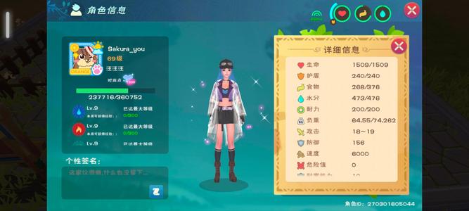 创造与魔法【69级】和平成品号