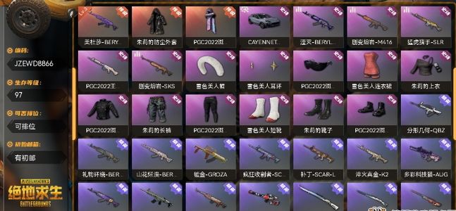 绝地求生（PUBG）美杜莎 保时捷 可以排位--