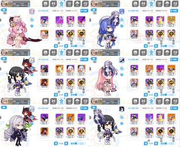 崩坏学园2【1威力500级号】全套路满配