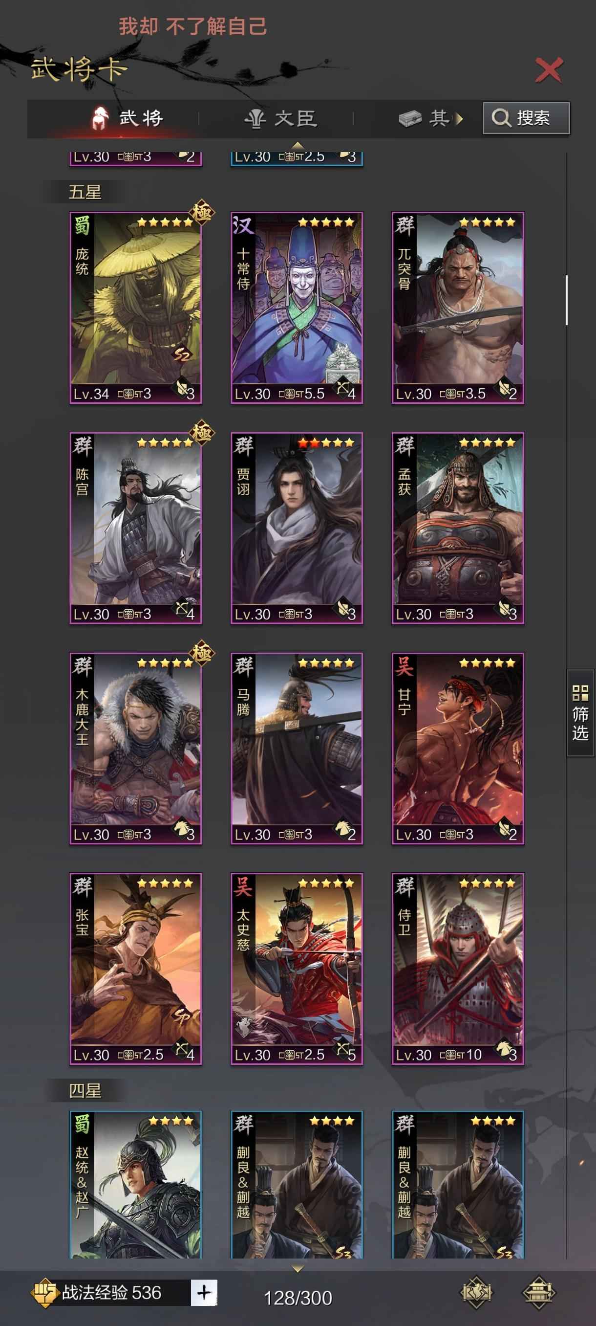 率土之滨试师精品小号