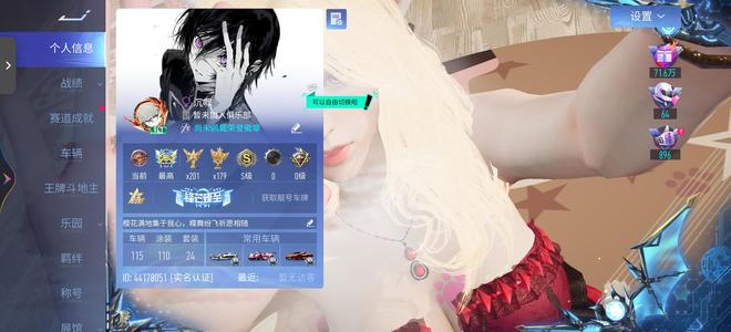 王牌竞速珍宝阁电牛三套至臻115辆车