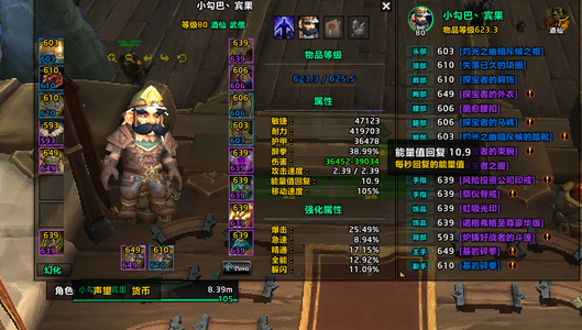 魔兽世界3个80级账号武僧620 装等
