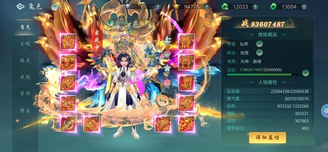 傲世飞仙【297级】充值破百万