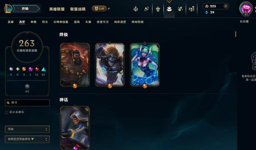 英雄联盟外服（LOL外服）美服142英雄263皮肤