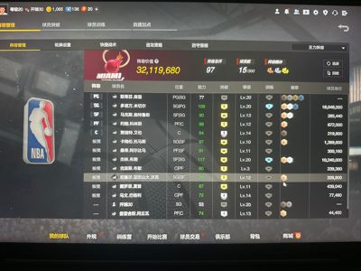 NBA2K OL2（端游）【20级】6突米切尔 满突布朗