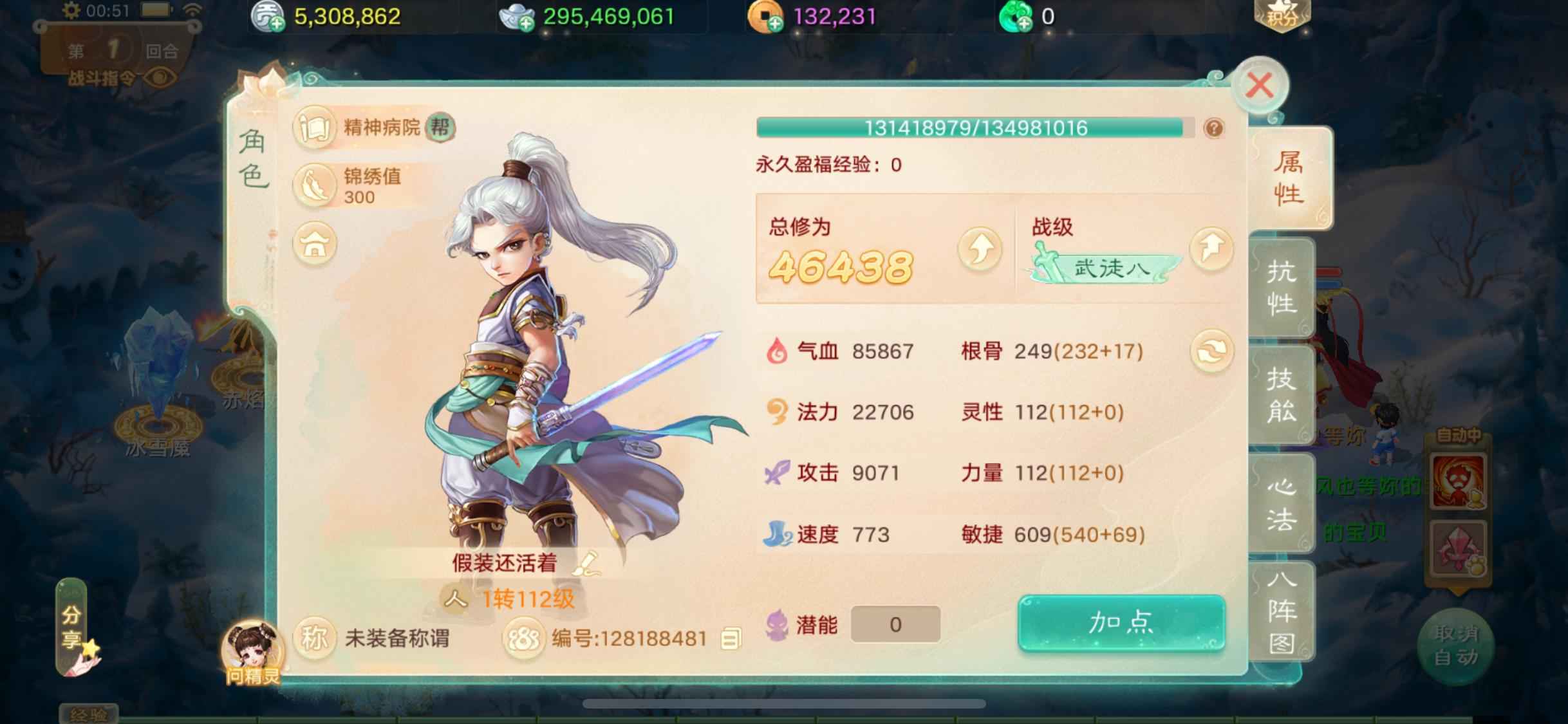 大话西游【道具服1转】2.95亿银子