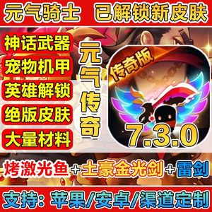元气骑士【999级】999级满英雄满皮肤技能