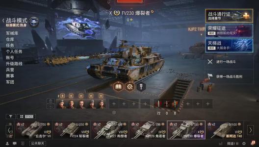 坦克世界【14辆坦克2辆X坦克】q255爆裂者鼠式600万银