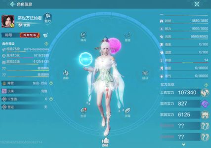 妄想山海【75级】10万战力，6个五万年宠物