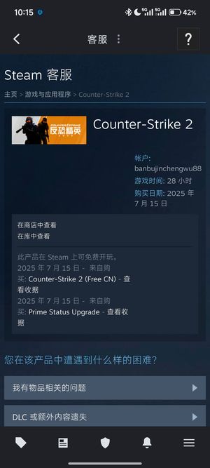CSGOcs2优先账户