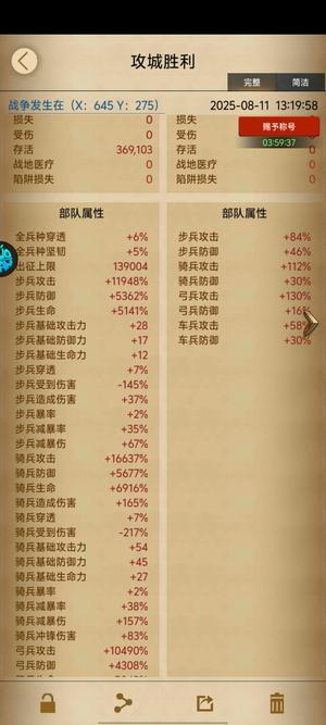 列王的纷争【50级】荣耀6，资源多，1.6万骑兵