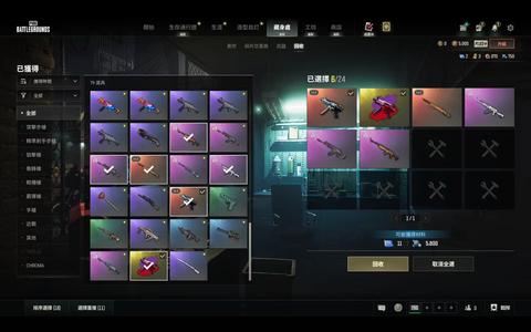 绝地求生（PUBG）寒蚀mpk5原皮异色 新m24