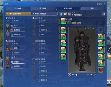 最终幻想14(FF14)【100级龙骑士】双职业100级毕业