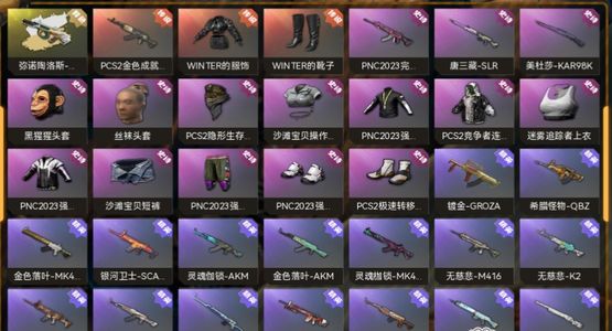 绝地求生（PUBG）女团，星虎套，有初邮