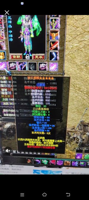 QQ华夏（端游）大暗巫满级