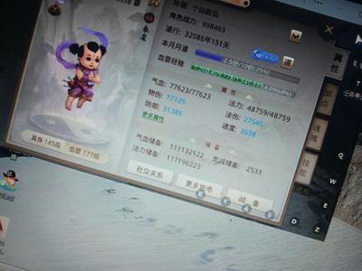 问道【145级玉柱洞】卖了，没变卡不低450就卖