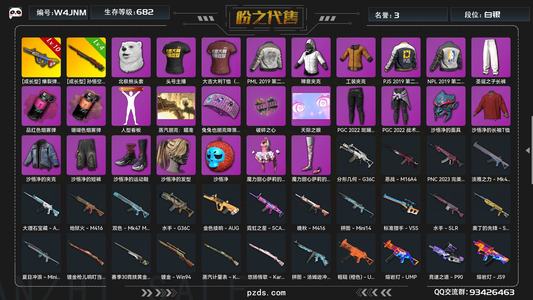 绝地求生（PUBG）满级爆裂四级悟空双烟二图纸