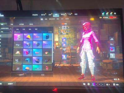 绝地求生（PUBG）五成长，各种武器皮肤，还有兰博
