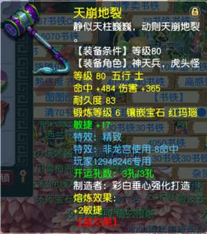 梦幻西游（端游）畅玩服第一89物理梦想武器