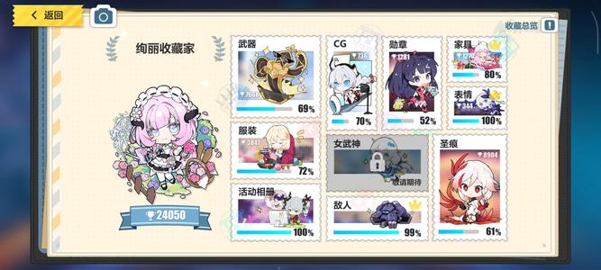 崩坏32.4万收藏全毕业10金皮