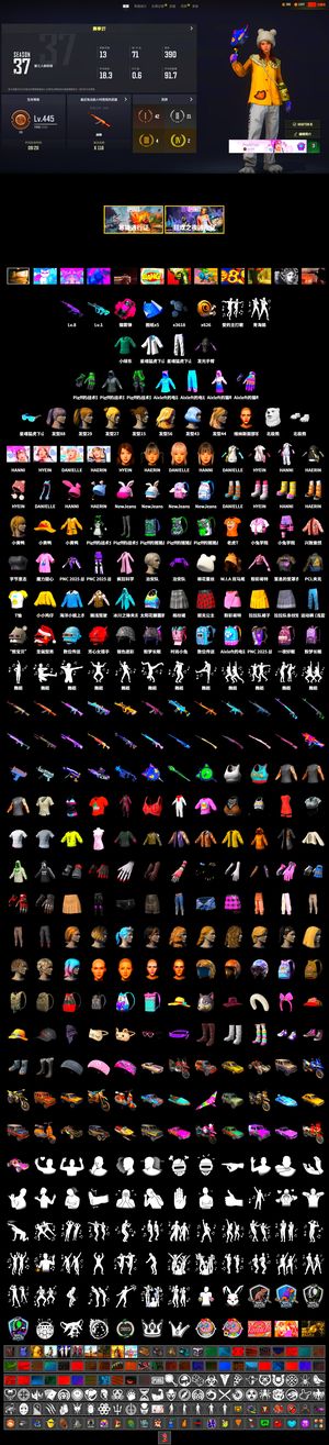 绝地求生（PUBG）8级美杜莎权志龙aug