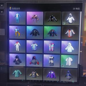 绝地求生（PUBG）生存等级37 名誉等级2 成长武器 究极 载具 枪皮五级黑金异色美杜莎