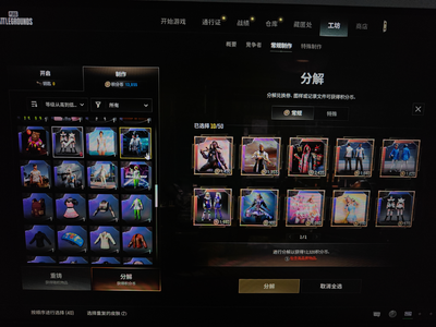 绝地求生（PUBG）稀有工坊穿搭号