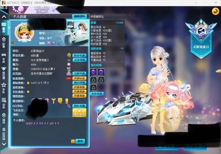 QQ飞车电信双S终迈和黑金剃刀经典