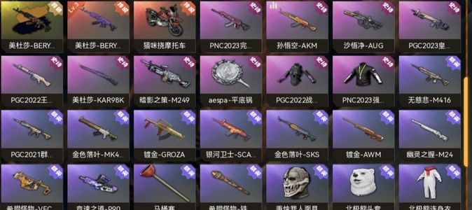 绝地求生（PUBG）三级美杜莎带异色