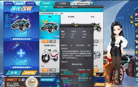 QQ飞车【163级】满改永久机关炮惩戒雷诺小号