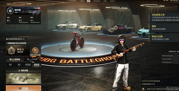 绝地求生（PUBG）四车皮六成长精品号