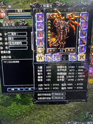 QQ华夏（端游）过图3.1满修满级金龙战士