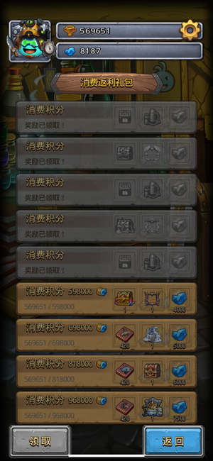 不思议迷宫【238级】经典服该有的全有了！