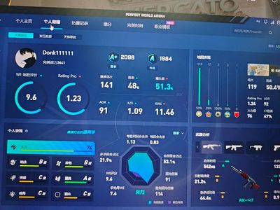 CSGO个人一手 双平台账号