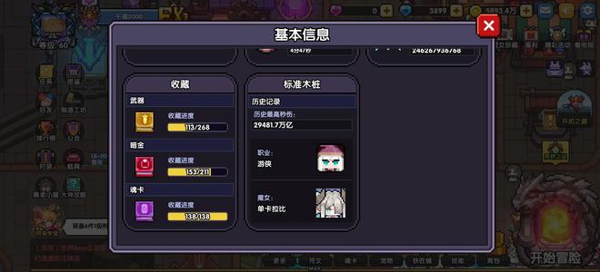 我的勇者【60级】星河秒伤3wwe游侠