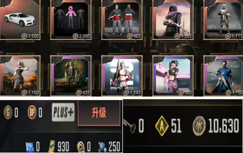 绝地求生（PUBG）成品布加迪加巴黎2加930票