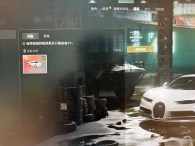 绝地求生（PUBG）布加迪成品号